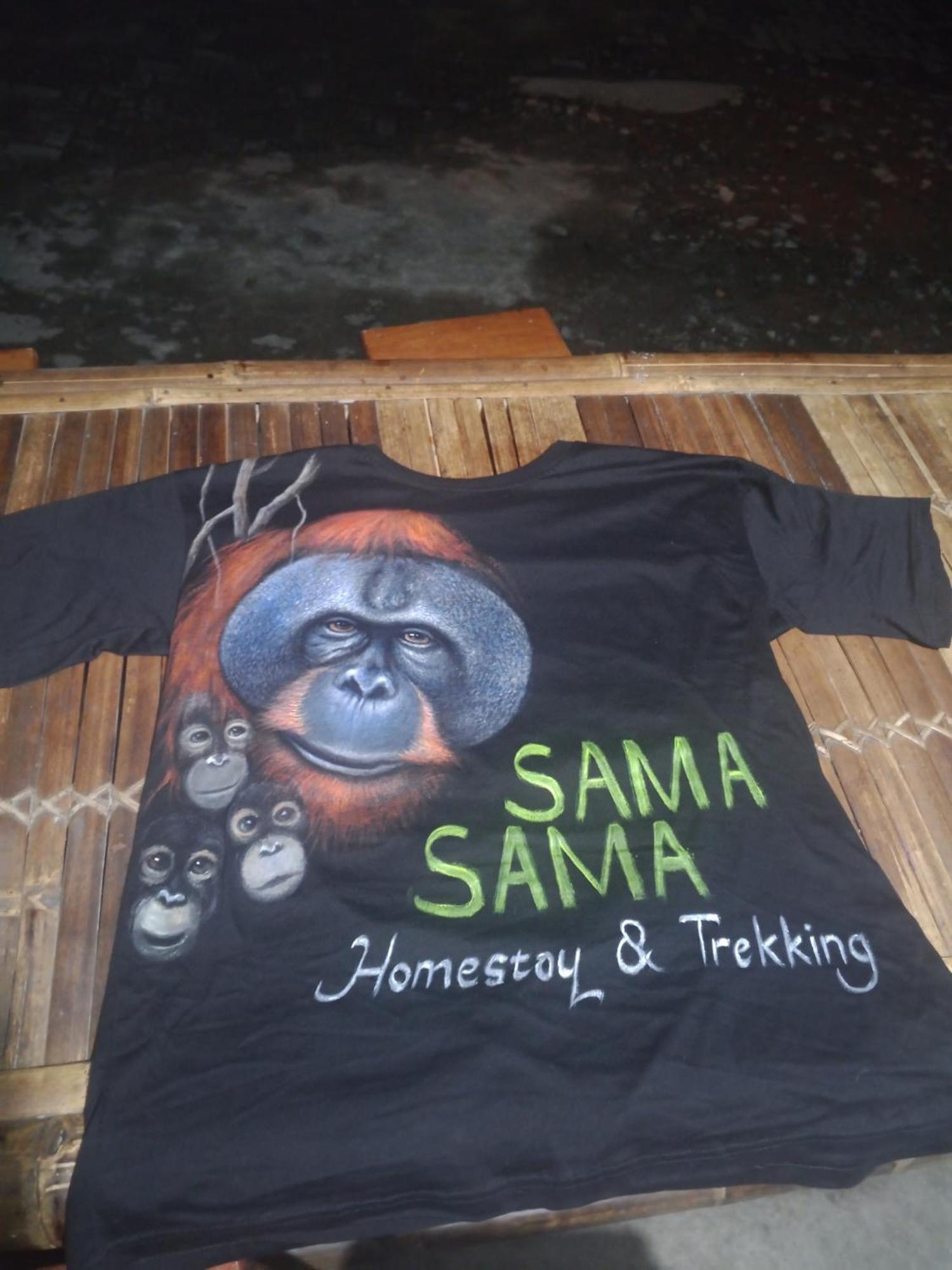 Sama Sama Homestay & Trekking Only Stay Here Book Trekking And Transport With Us Bukit Lawang Dış mekan fotoğraf